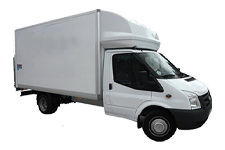 Van Hire Cullompton - Ford Luton Box Tail Lift - Van hire Cullompton